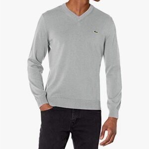 Lacoste Mens V-Neckl sweater